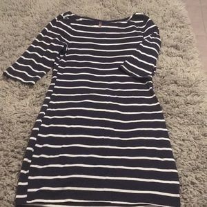 Stripped mini dress